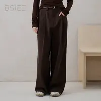 BSIEE/本涩休闲阔腿西裤显瘦休闲裤