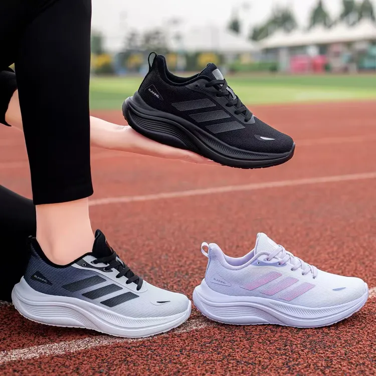 秋冬季加绒男女同款休闲时尚情侣款运动跑鞋 963h