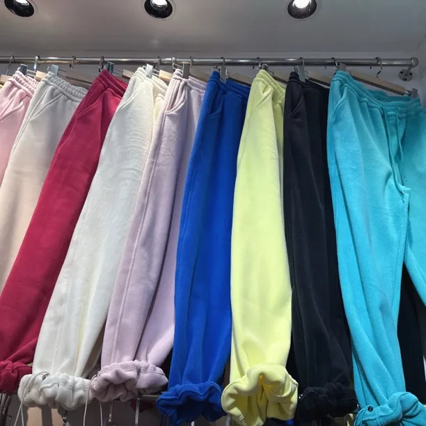 秋冬双面奥粒绒裤脚两用时尚百搭宽松休闲保暖卫裤