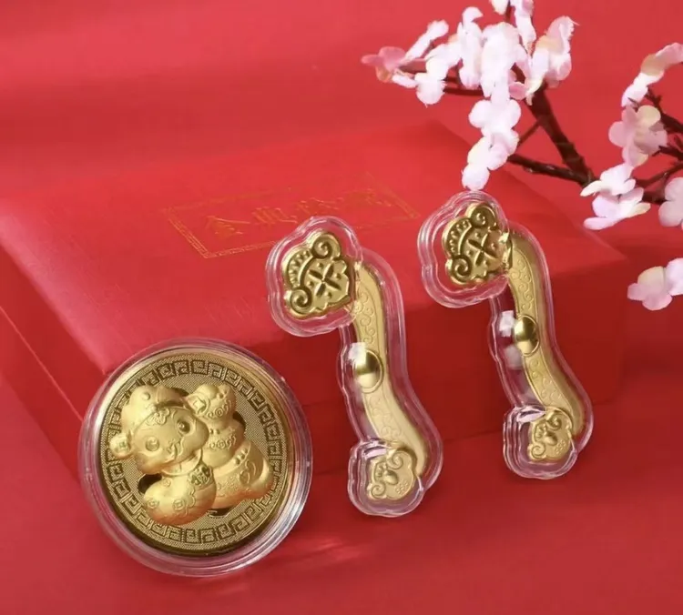 吉福到家吉祥如意工艺品书桌办公桌摆件