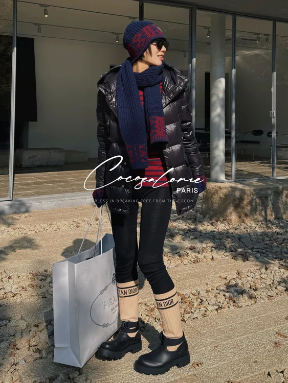 韩彬彬"玛雅"90白鹅绒重磅充绒经典款冬季洋气时髦气质3297-7