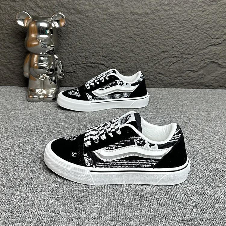 小众设计感经典校园情侣厚底泡泡面包鞋男款百搭低帮板鞋休闲鞋