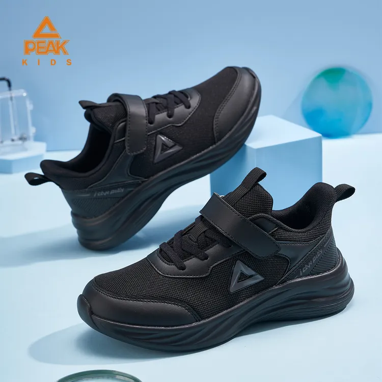 Peak/匹克儿童透气青少年减震春秋季运动鞋跑鞋中大童网面跑步鞋