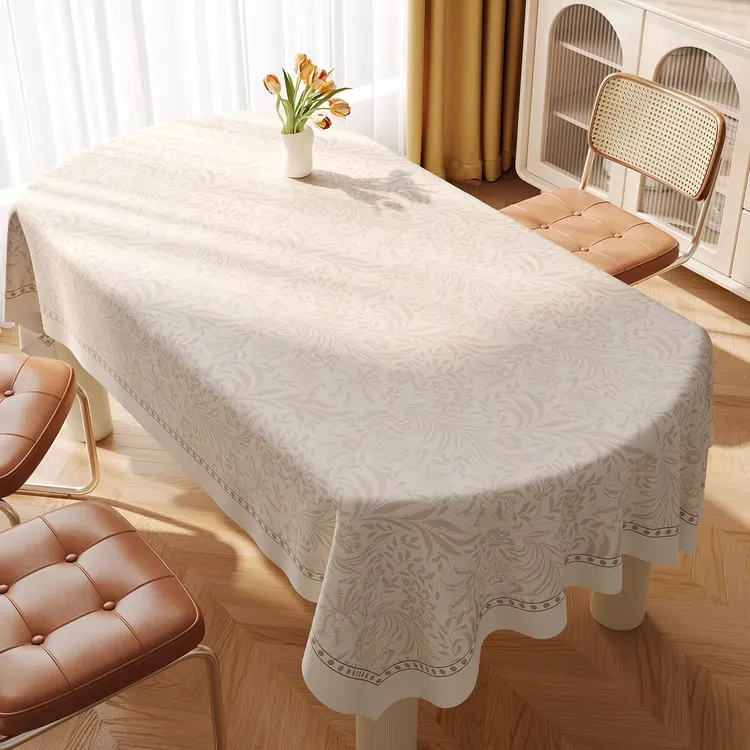 【精选印花】桌布防水防油免洗隔热防烫餐桌布轻奢高级感茶几台布