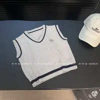 6现货【文文妈】男童女童潮流洋气时尚百搭韩版百搭儿童马甲hyp2695