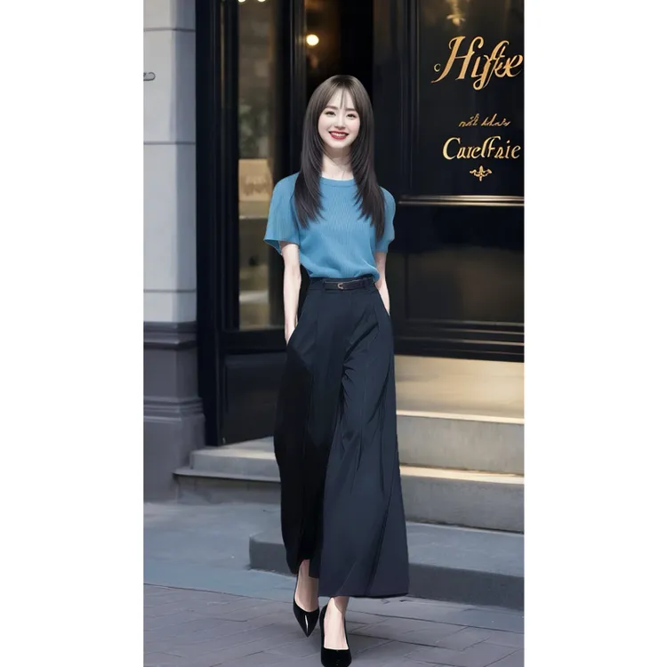 多巴胺风格衣服纯欲风网红洋气炸街女装千金清冷感贵系洋气衣服女