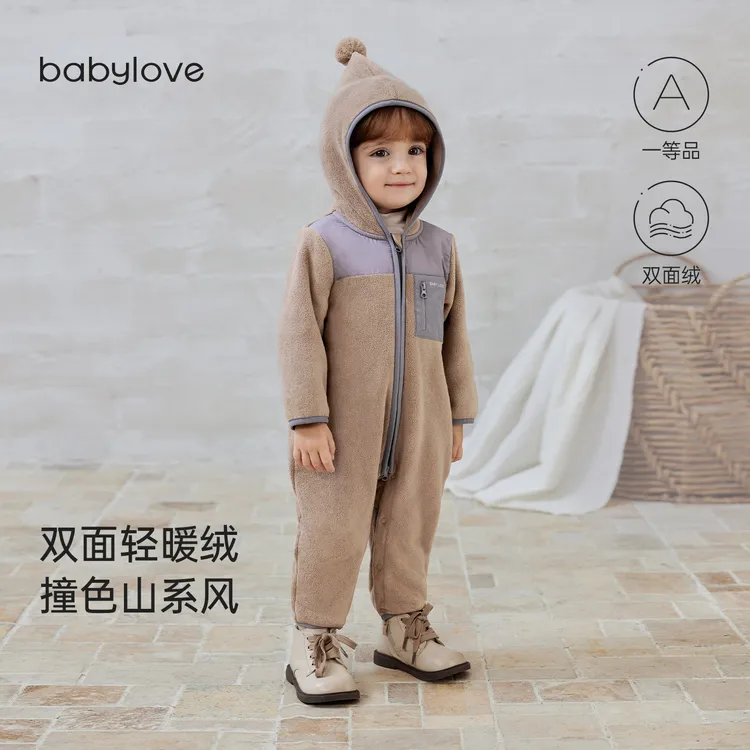 【宝宝冬季加绒连体衣清仓合集】先选尺码，再选款式，断码不补！
