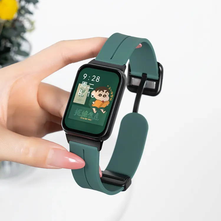 适用小米手环9Pro表带8/7Pro手环腕带红米watch5硅胶表带夏天运动