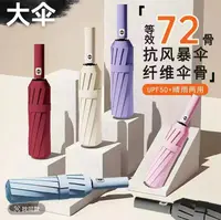 72骨全自动晴雨两用抗风暴自动伞加大号防紫外线防风