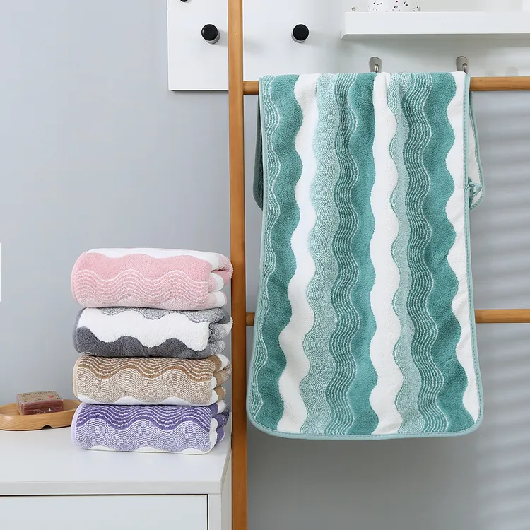 家用情侣面巾柔软速干强吸水不掉毛毛巾成人加厚