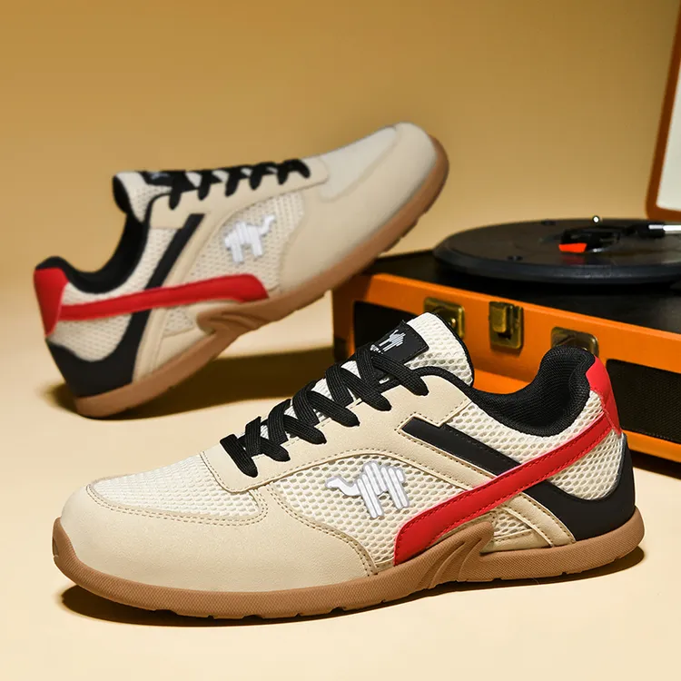 【领航骆驼】男士夏季透气网面休闲鞋百搭潮流运动耐磨防滑轻便潮鞋