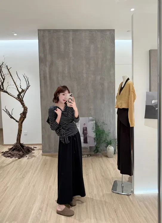 YPP！【松弛优雅感】甜美A版型202秋季新款韩版高腰显瘦半身裙