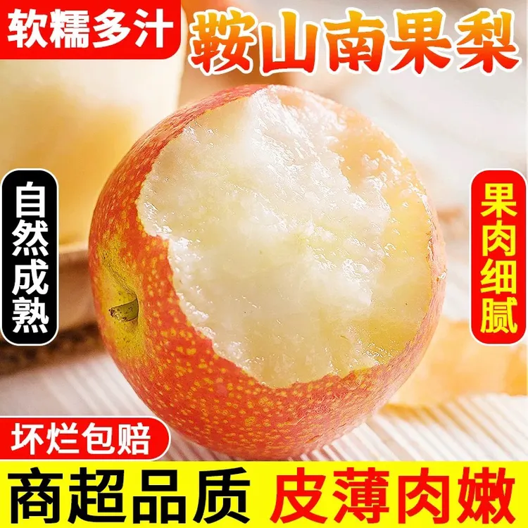 新鲜南果梨当季水果软糯多汁产地直发美味可口
