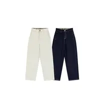 【新品上市】舒适百搭文艺风‘腰果花‘休闲裤时尚宽松潮流女裤KZ1170