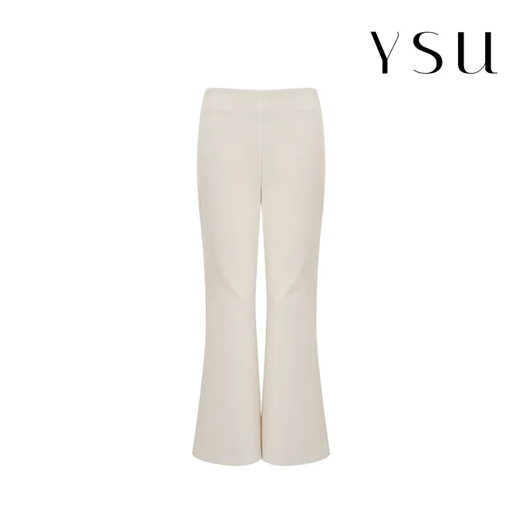 【余书】“老粉必入”气质微喇裤高腰修身舒适休闲长裤Y304364
