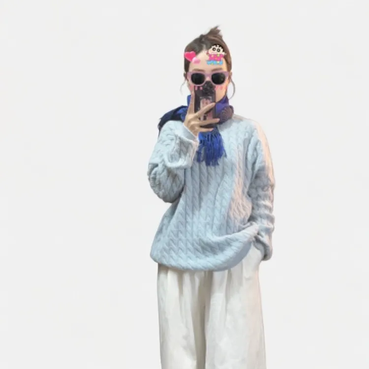 秋冬圆领100山羊绒羊绒衫打底衫休闲套头女毛衣时尚松弛慵懒感