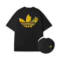 休闲圆领大码ins卡通动漫短袖T恤印花百搭休闲夏季情侣装半袖宽松