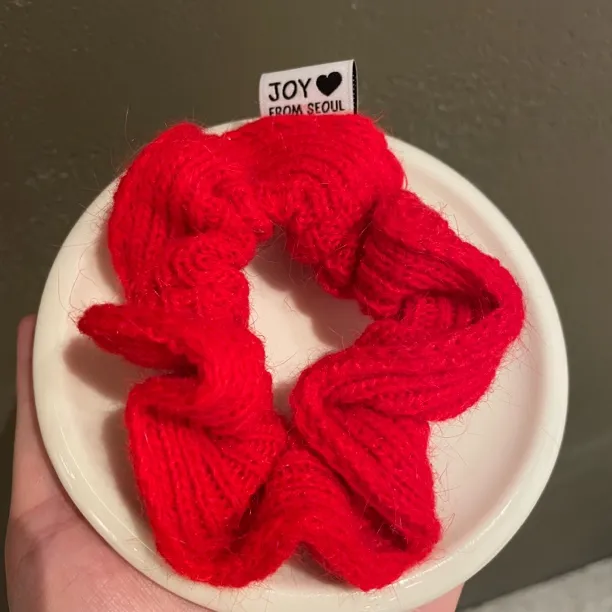 气质毛绒大肠发圈扎头发百搭头饰秋冬