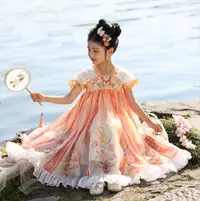 汉服古装春夏2025秋季中国风民族公主裙女薄款公主风