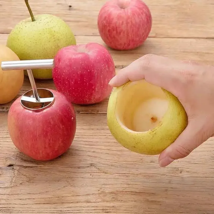 不锈钢雪梨苹果袜子水果取芯取芯器抽芯器取心去籽去核器ZF1男童