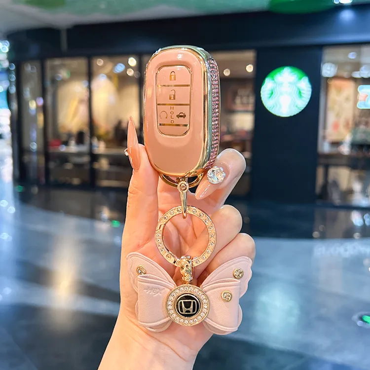 适用本田crv钥匙套雅阁十一代思域xrv缤智皓影型格hrv壳zrv致在包