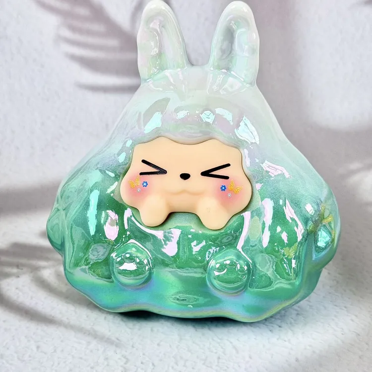 【直播推荐】摆件13cm电镀可爱的塔塔树脂自选