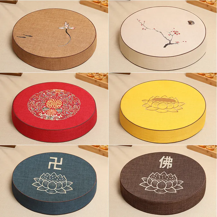 蒲团坐垫家用地上坐墩阳台垫子禅修打坐静坐垫拜佛禅垫加厚飘窗垫