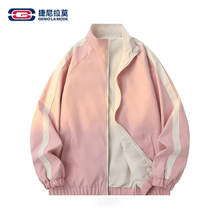 【敖瑞鹏代言】【赠小卡】捷尼拉莫双面穿夹克时尚外套春秋百搭上衣