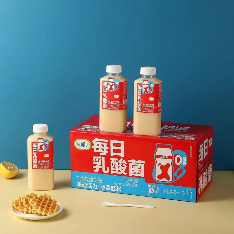 味畅力乳酸菌饮品450ml酸奶风味营养早餐健康饮料新饮品