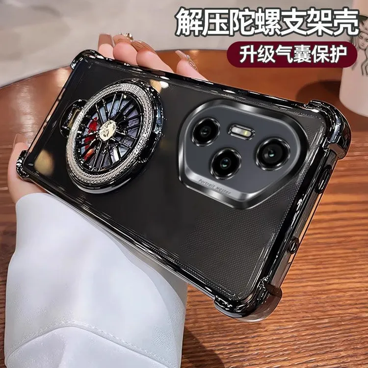 气囊防摔荣耀300Pro手机壳AMPAN00高质量全包镜头陀螺磁吸支架简