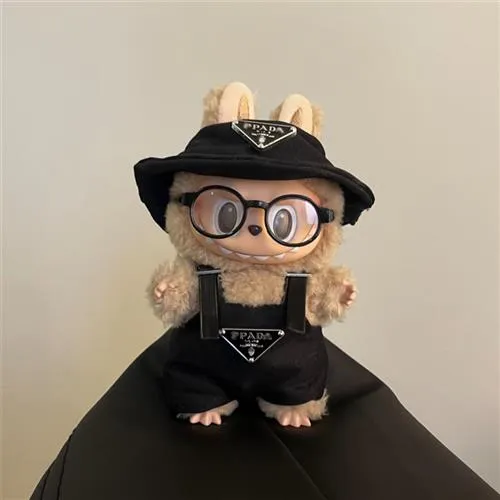 娃衣一二三代衣服拉布布衣服夏季套装坐坐手工背带坐姿挂件