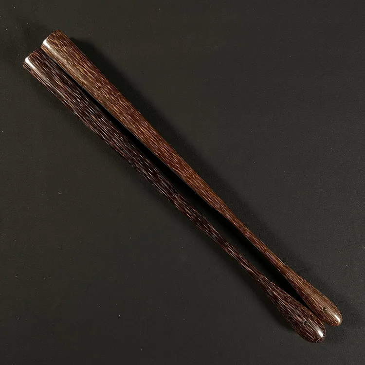 【吴阳】全棕竹芝麻粽纯手工精工棕竹折扇文人折扇手工扇子非遗