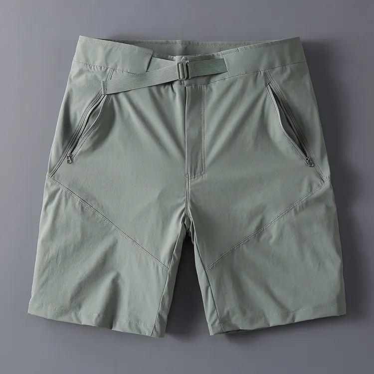 2025新款速干五分裤男士夏季冰丝透气外穿运动中裤子薄款休闲短裤