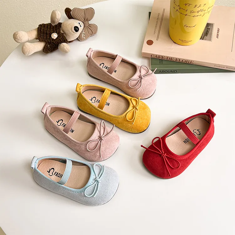 ABC宝宝小皮鞋2025春夏新款软底婴幼儿单鞋学步鞋女童豆豆鞋小童