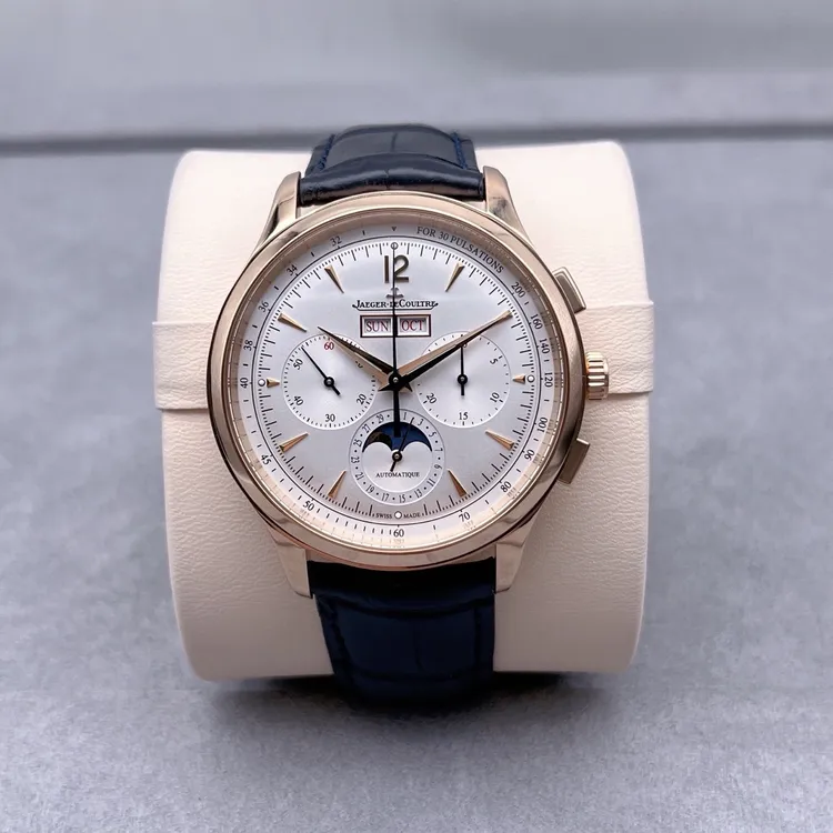 99新 Jaeger-LeCoultre/积家 大师 413253J 计时款玫瑰金 40毫米 