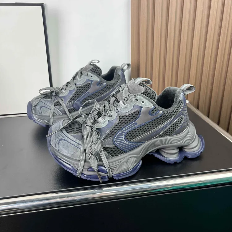 冬季新款厚底真皮时尚老爹鞋女巴黎百搭休闲鞋加绒绑带休闲运动鞋