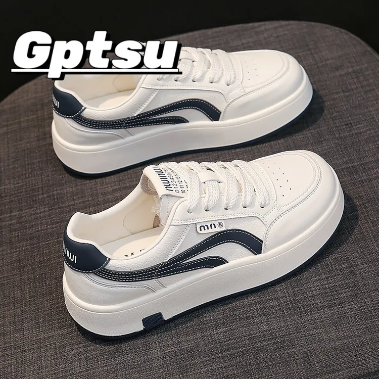 GPTSu小白鞋女春秋季时尚休闲新款爆款百搭学生软底运动休闲板鞋