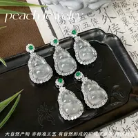 S925银石英岩玉葫芦吊坠 G-MN38 多样性发一颜色微差