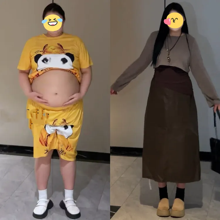 大码复古减龄套装女秋季慵懒风长袖针织上衣胖MM显瘦半身裙三件套