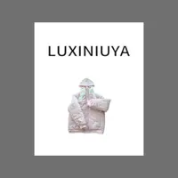 【LUXINIUYA】氧气少女  露思同款 减龄撞色加厚羽绒服外套CX2352