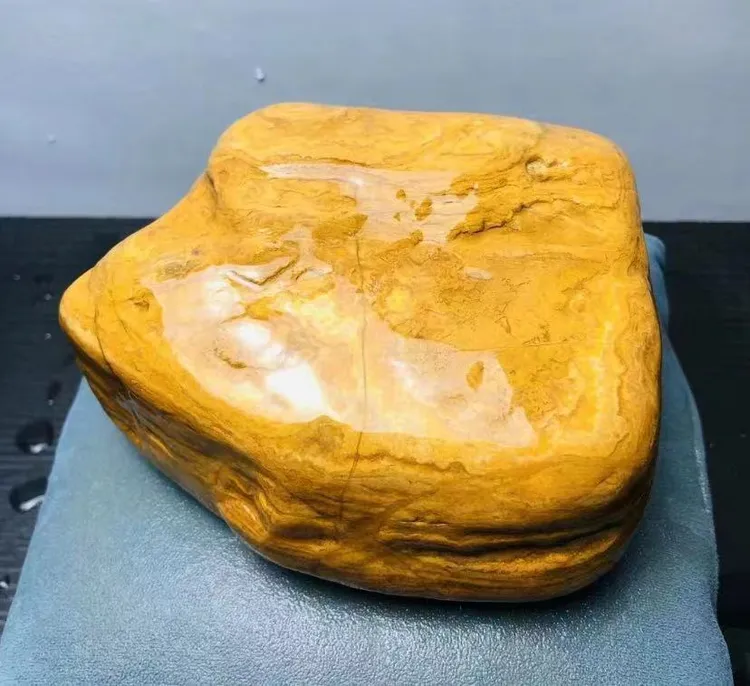 盆景石黄蜡石乌龟晒台鱼缸造景一物一拍