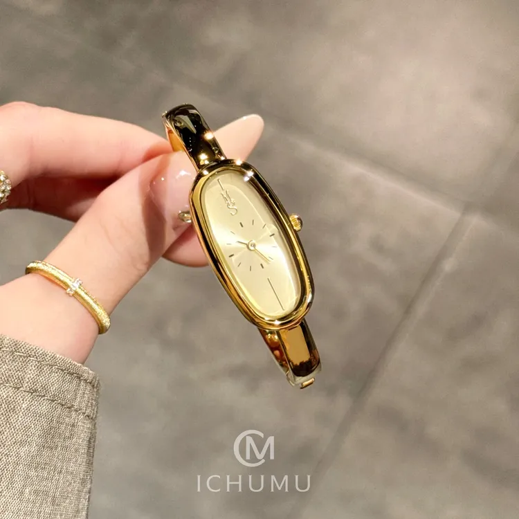 Mishali/米莉莎手表女轻奢高级感手镯式女表精致小巧极简风上班族
