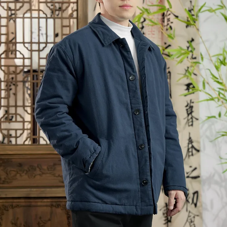 防寒棉袄唐风棉服外套加厚加棉保暖宽松国风新中式