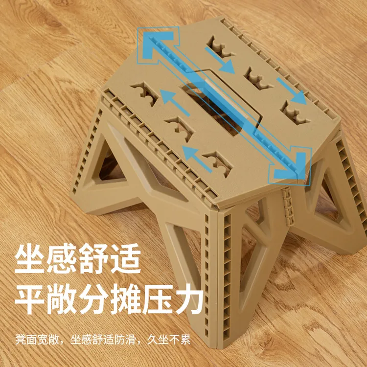 手提加厚塑料折叠凳子成人矮凳马扎儿童小板凳户外露营便携钓鱼凳