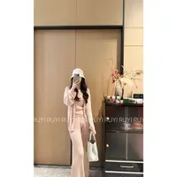  Ruyi如一【胶囊衣橱】空气感亚麻超薄夏季三件套