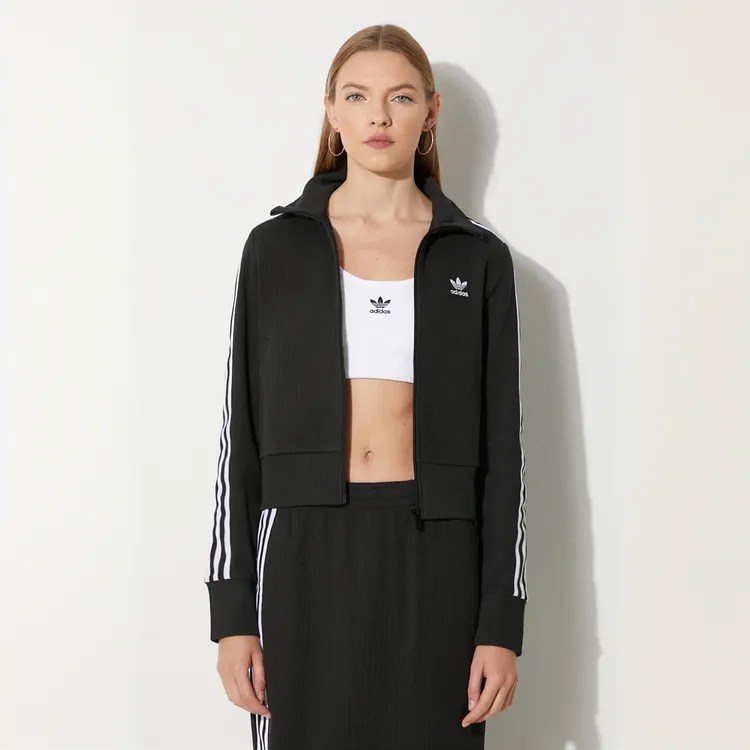 【阿迪达斯】Originals女子复古穿搭针织运动修身夹克外套IY7278