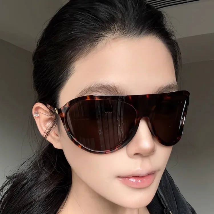 弗瑞姆眼镜超大框太阳镜户外高级感墨镜时髦辣妹ins太阳眼镜DU102商品图