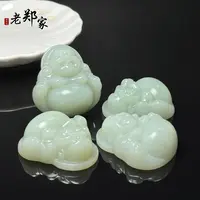 【老郑家】和田玉佛公挂件396  多样性发一件 约48*45*17mm