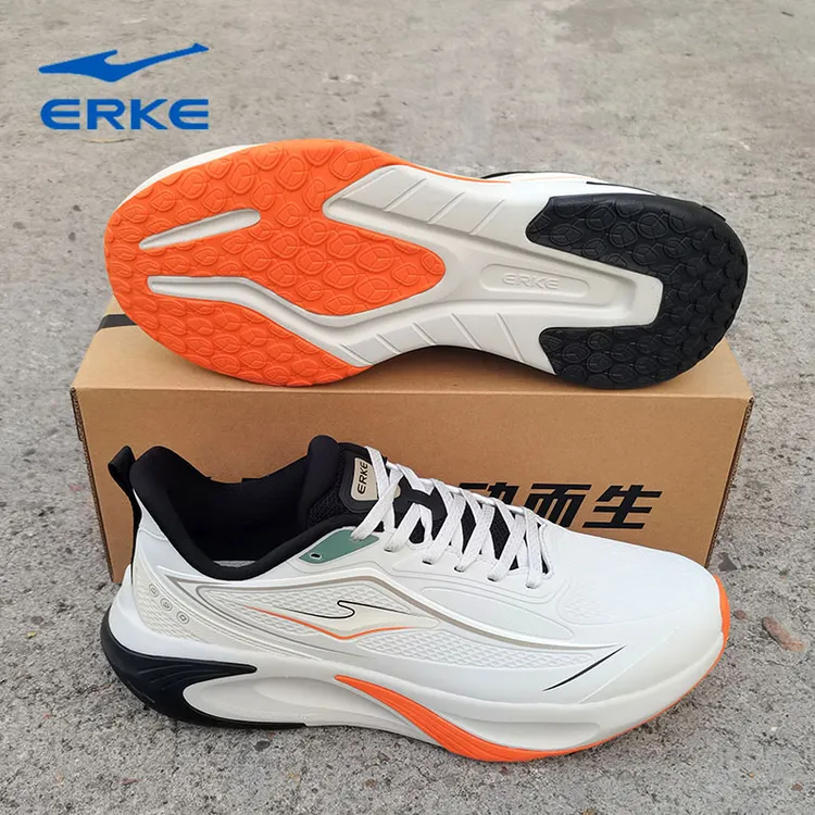 【年货节】鸿星尔克秋冬防水保暖跑鞋防滑运动鞋减震男士跑步鞋鞋子