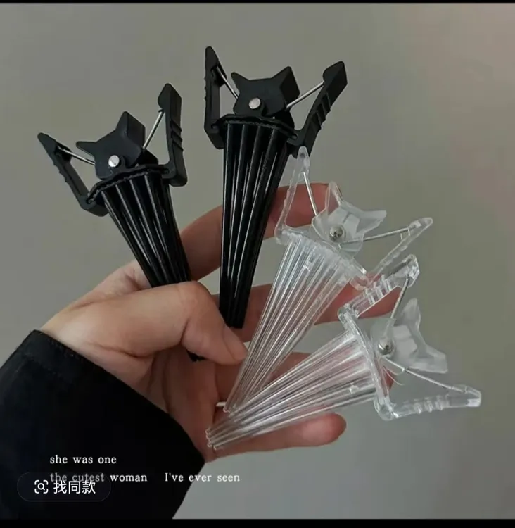 ZG高颅顶神器发根自然蓬松夹无痕定位夹男女八字刘海鸭嘴夹发夹